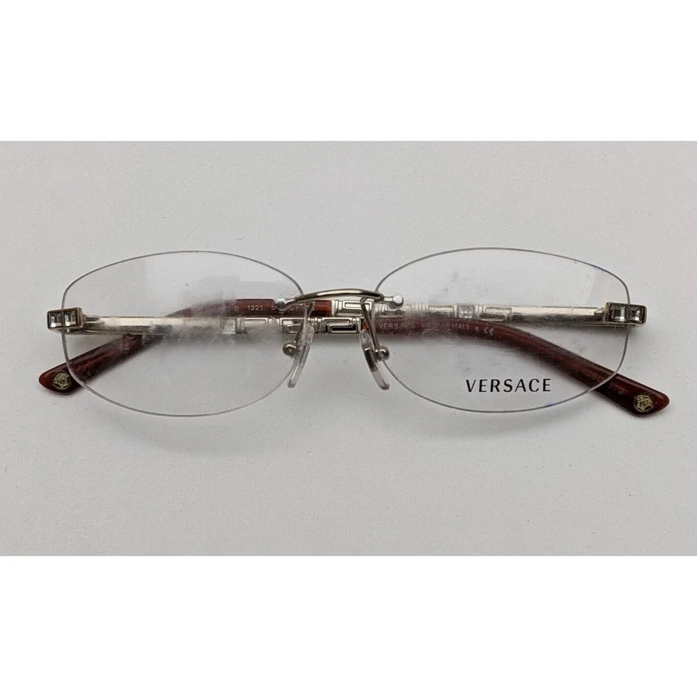 🕶️Made in Italy! Versace Mod.1152-B Eyeglasses 54/16 135 /KAE321🕶️​
